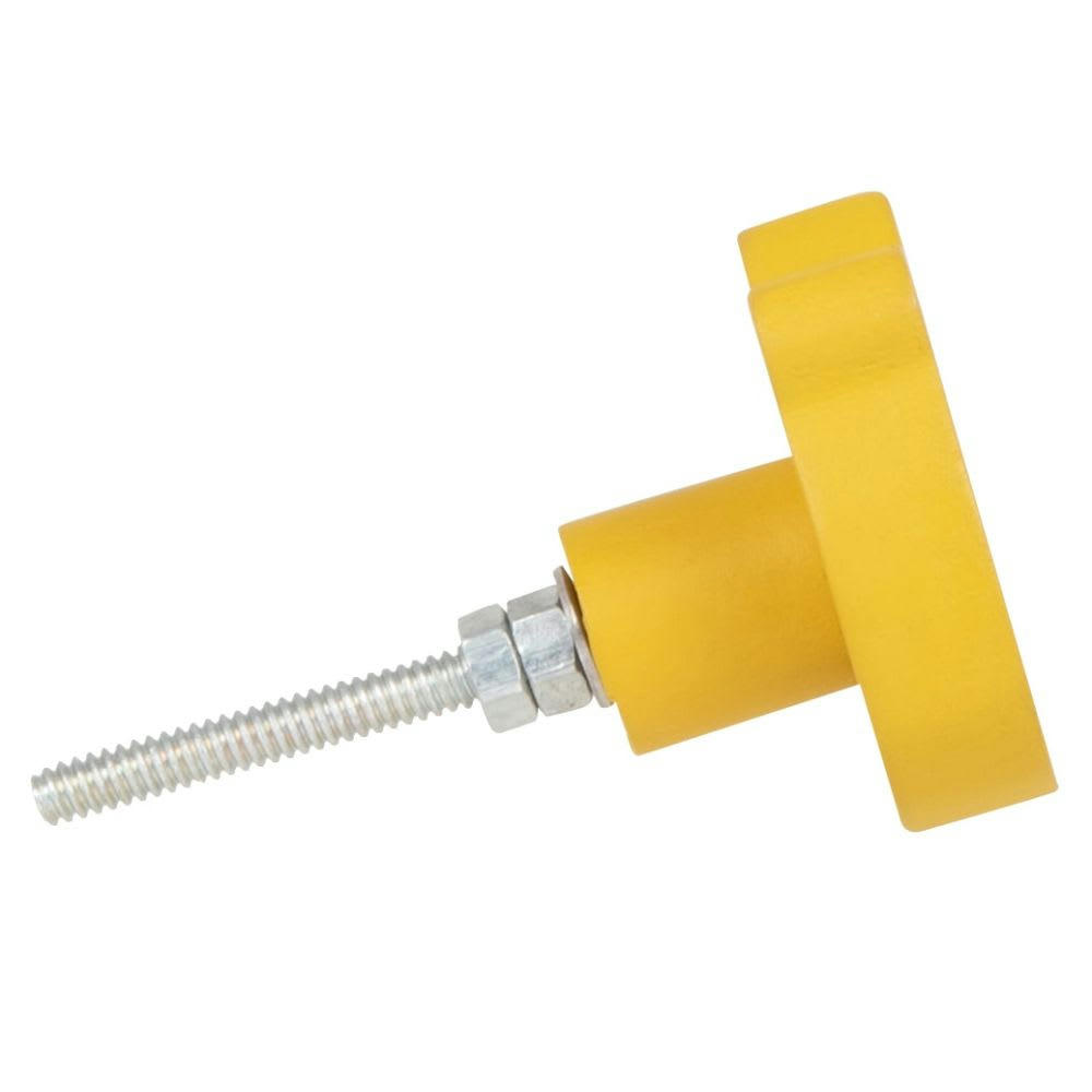 TIGRE - Bouton de porte tigre jaune moutarde