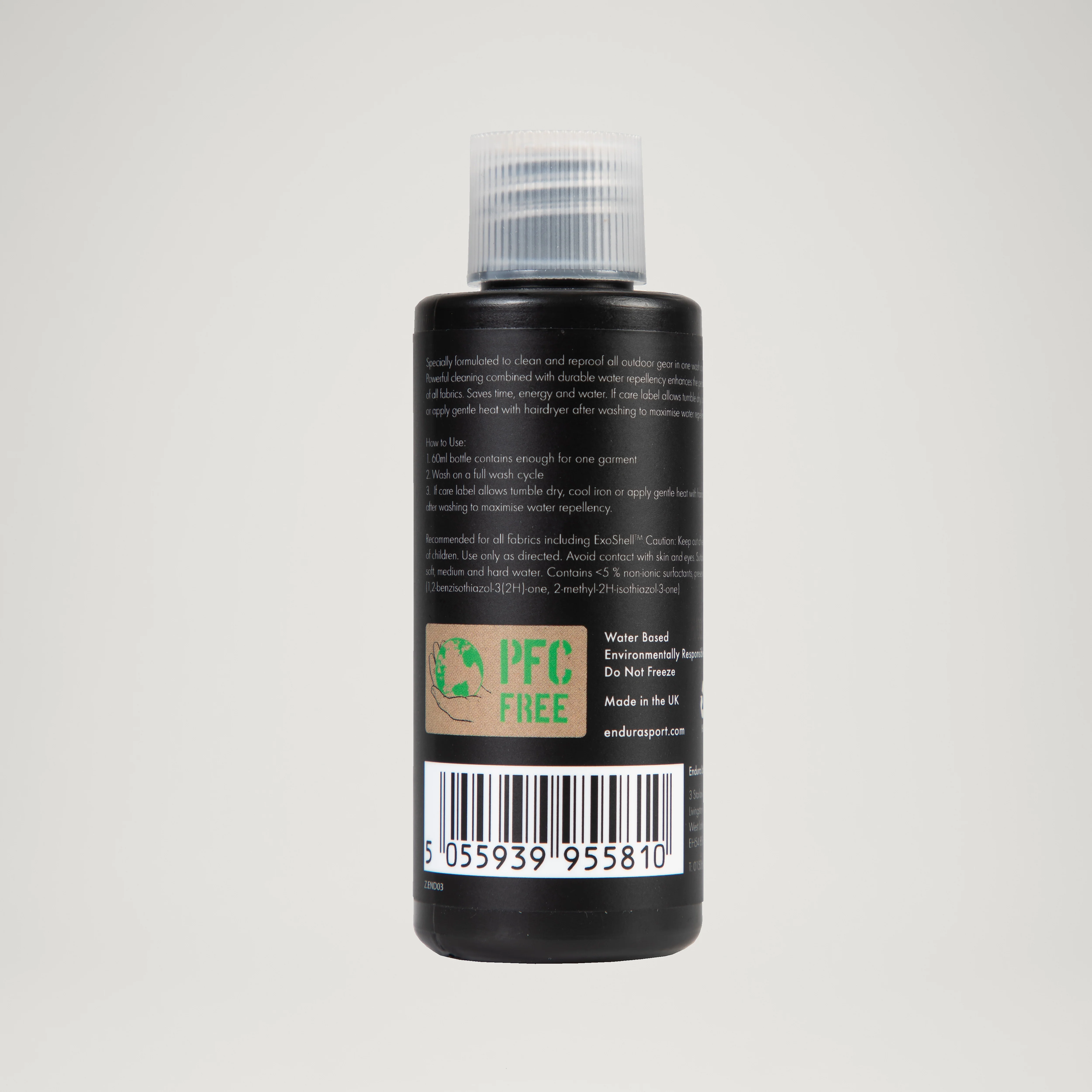 Apparel Cleaner and Re-Proofer 60ml - Clear