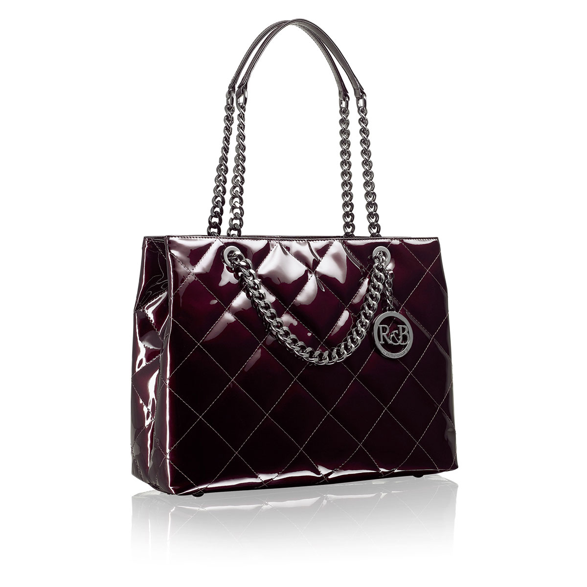 Russell & Bromley QUARTET Chain Trim Tote Bag