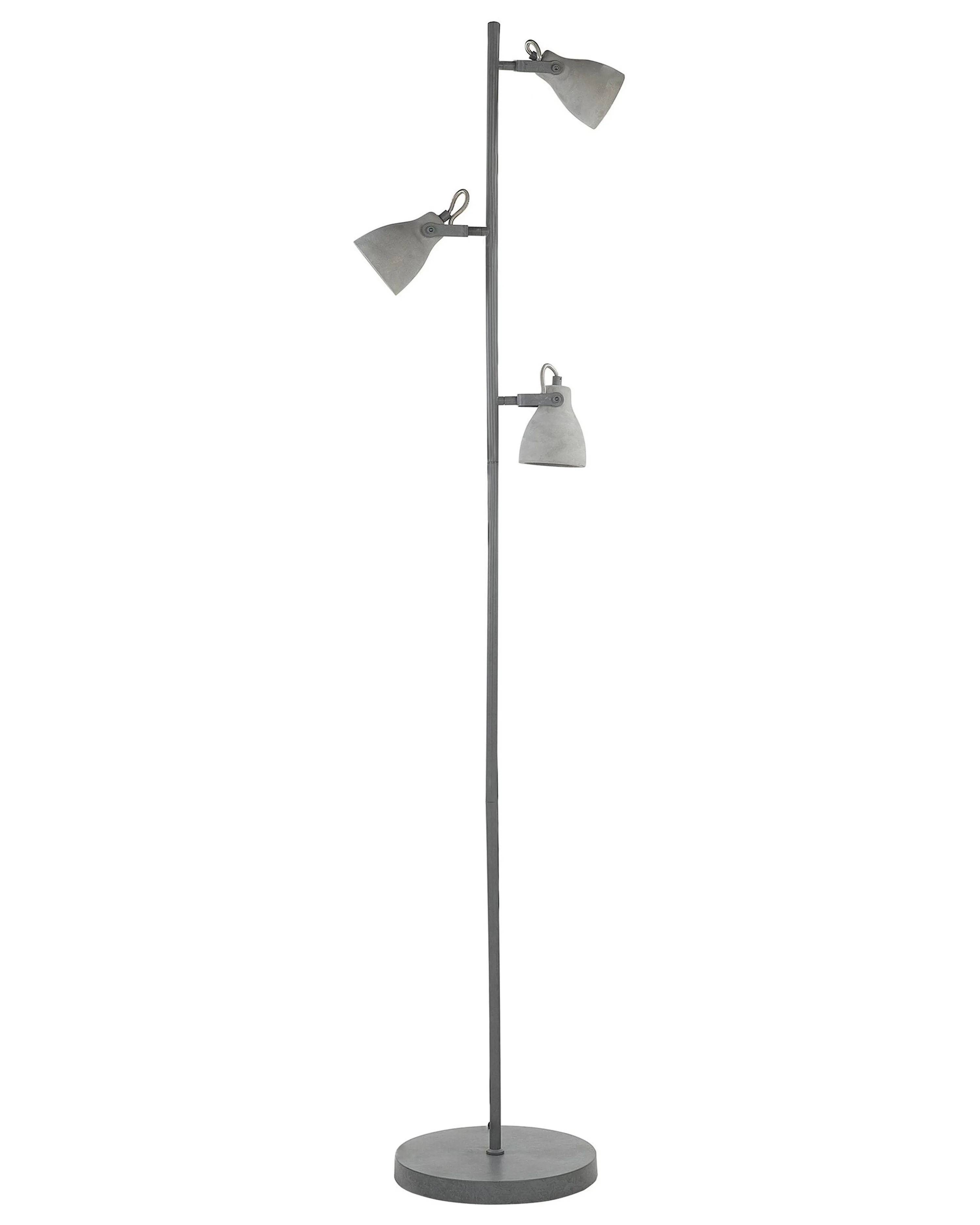 Floor Lamp MISTAGO Adjustable Concrete Grey