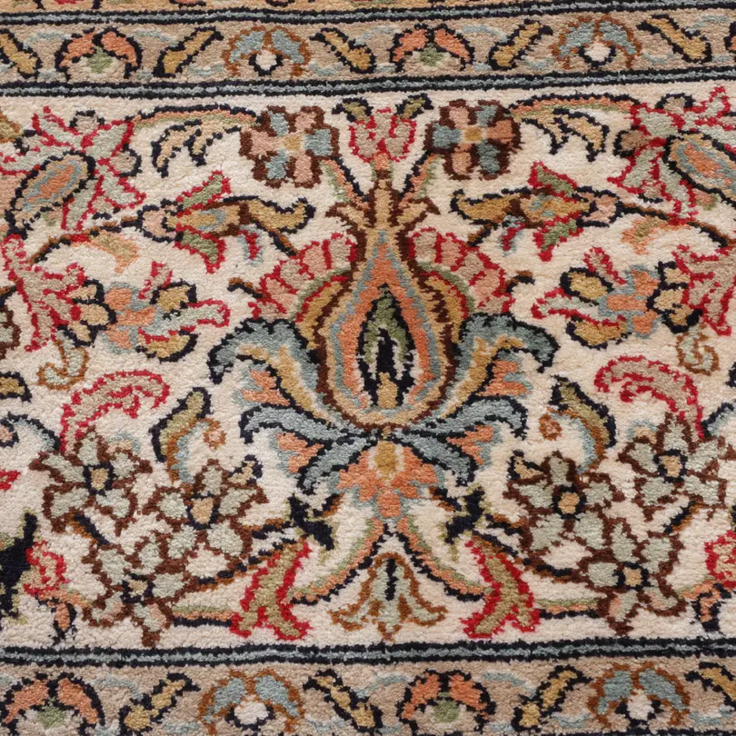 Orientteppich Kashmir Seide Indien