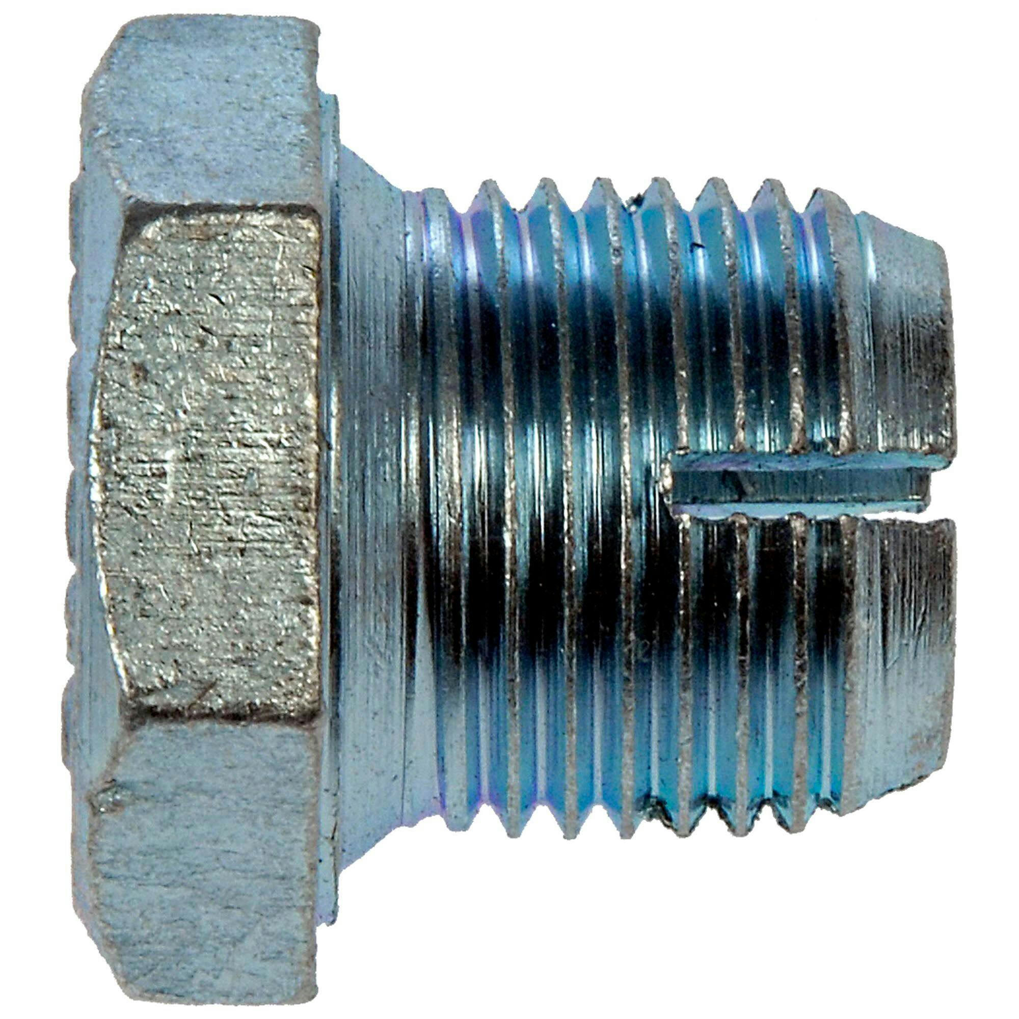 Dorman 090-016CD Steel Oversized Engine Oil Drain Plug with Gasket, 5/8-18 SO, Head Size 7/8-in