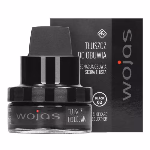 Czarny tłuszcz do obuwia 50 ml