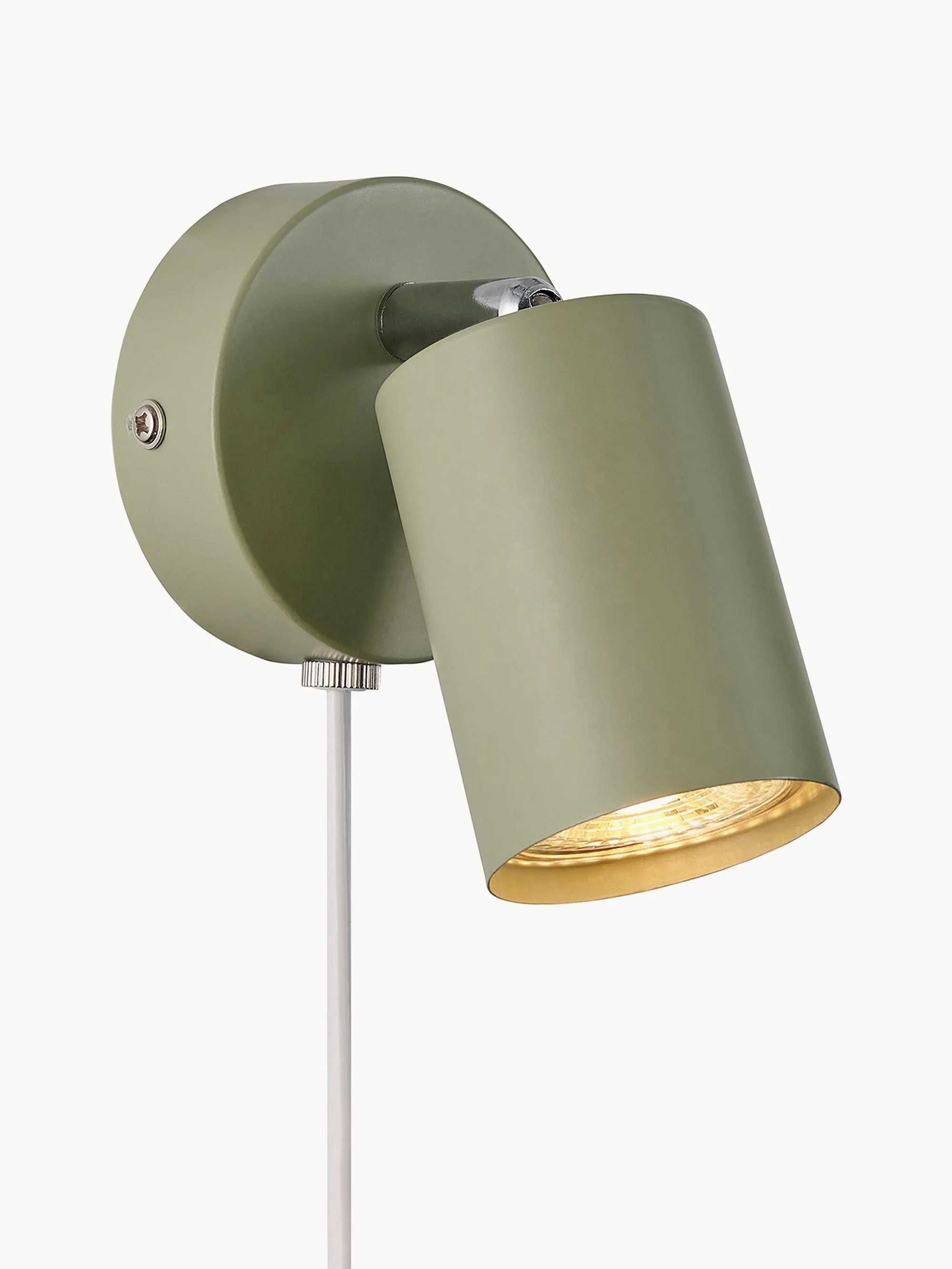 Kleiner Wandstrahler Explore mit Stecker