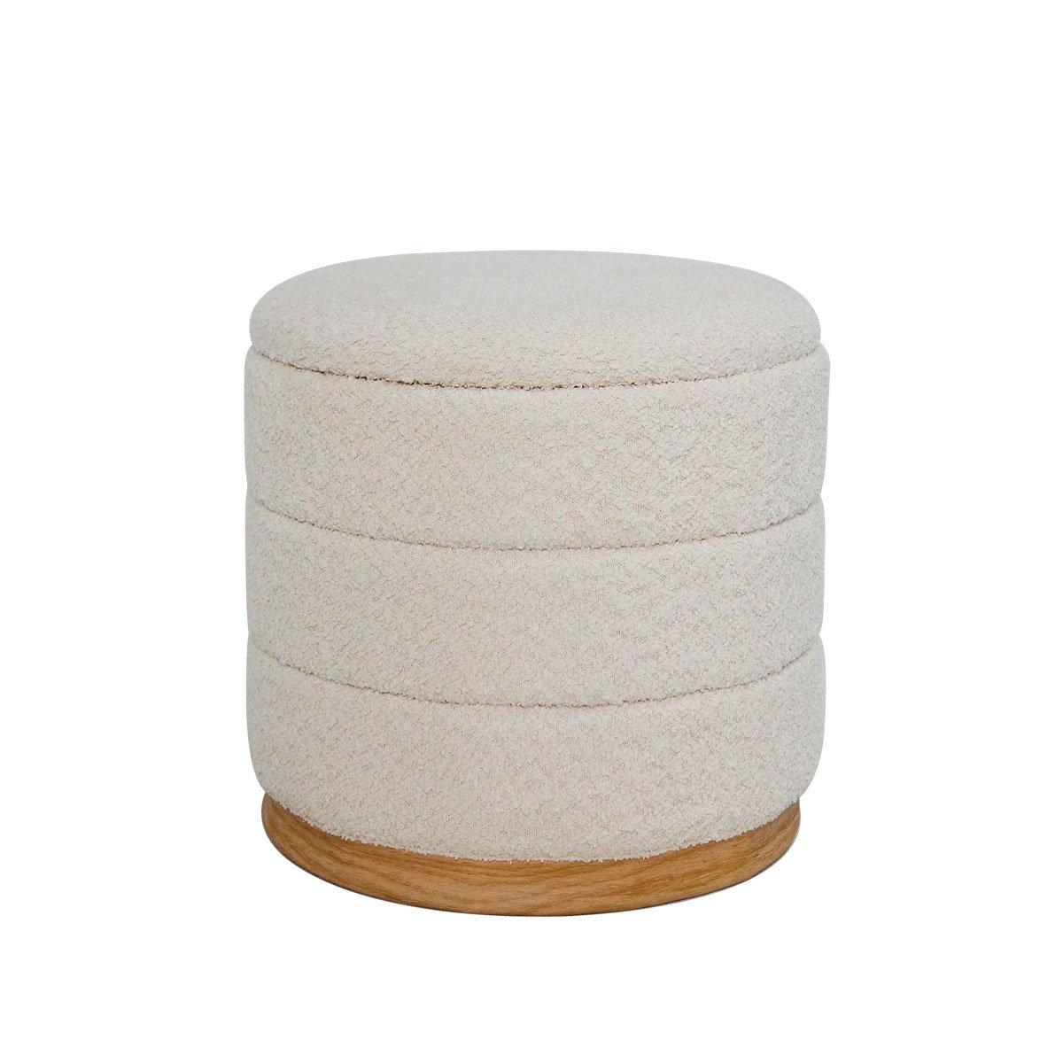 Pufe/mesa BATH bege 37x39cm