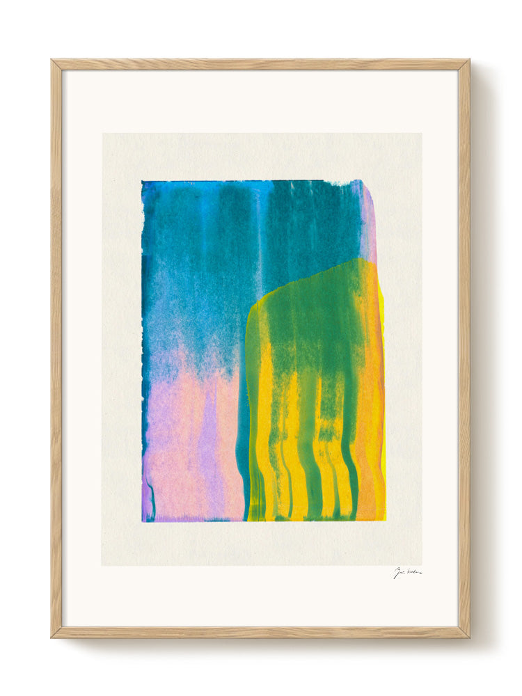 Zoe - Chromatic Blaze - PSTR studio Kunst Poster