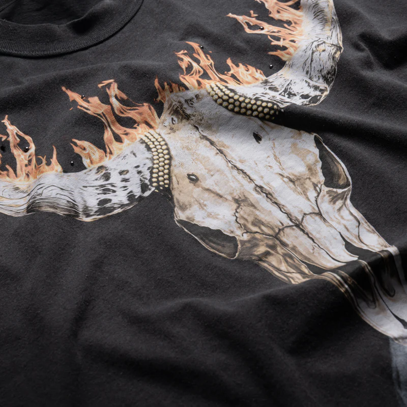 Represent British Cowboys Tee - Stained Black