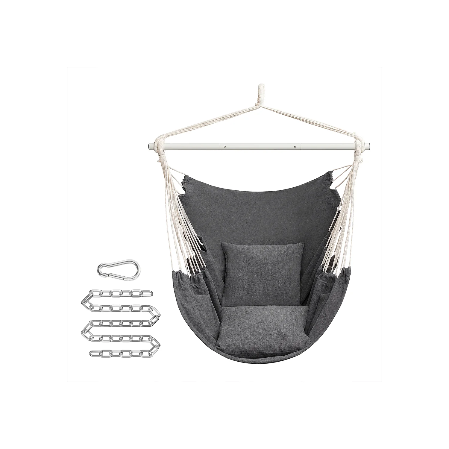 Fauteuil suspendu avec 2 coussins