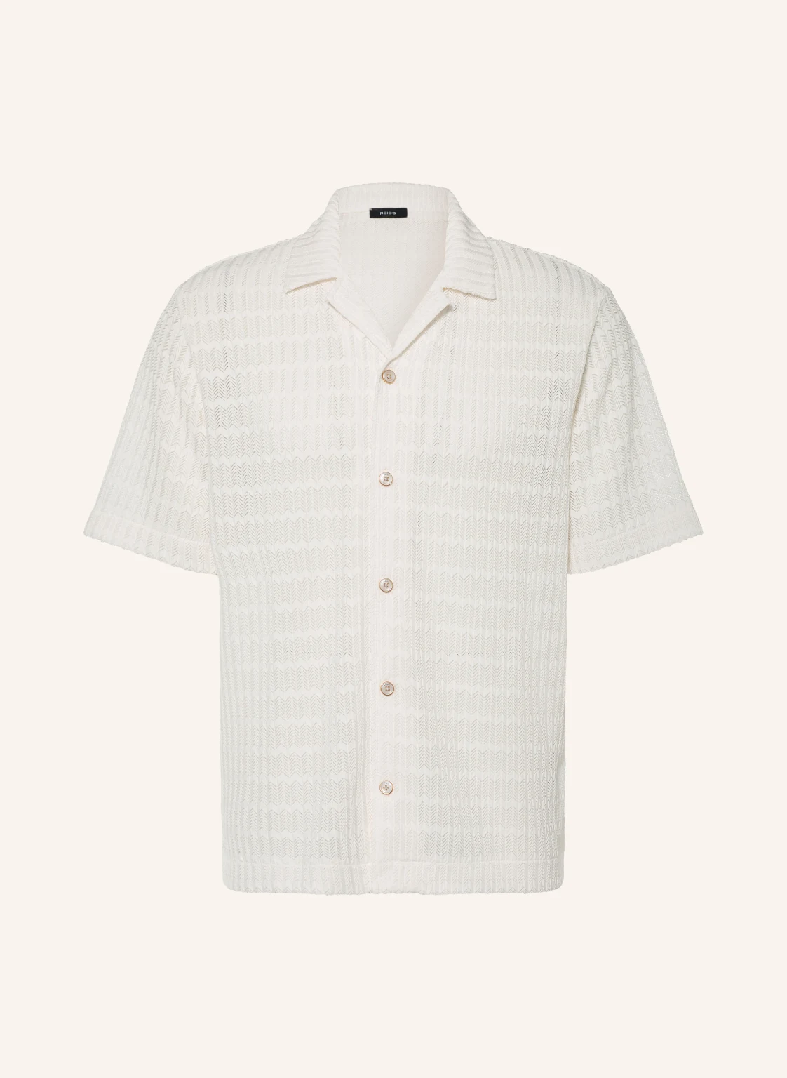 REISS Resorthemd SID Comfort Fit aus Jersey