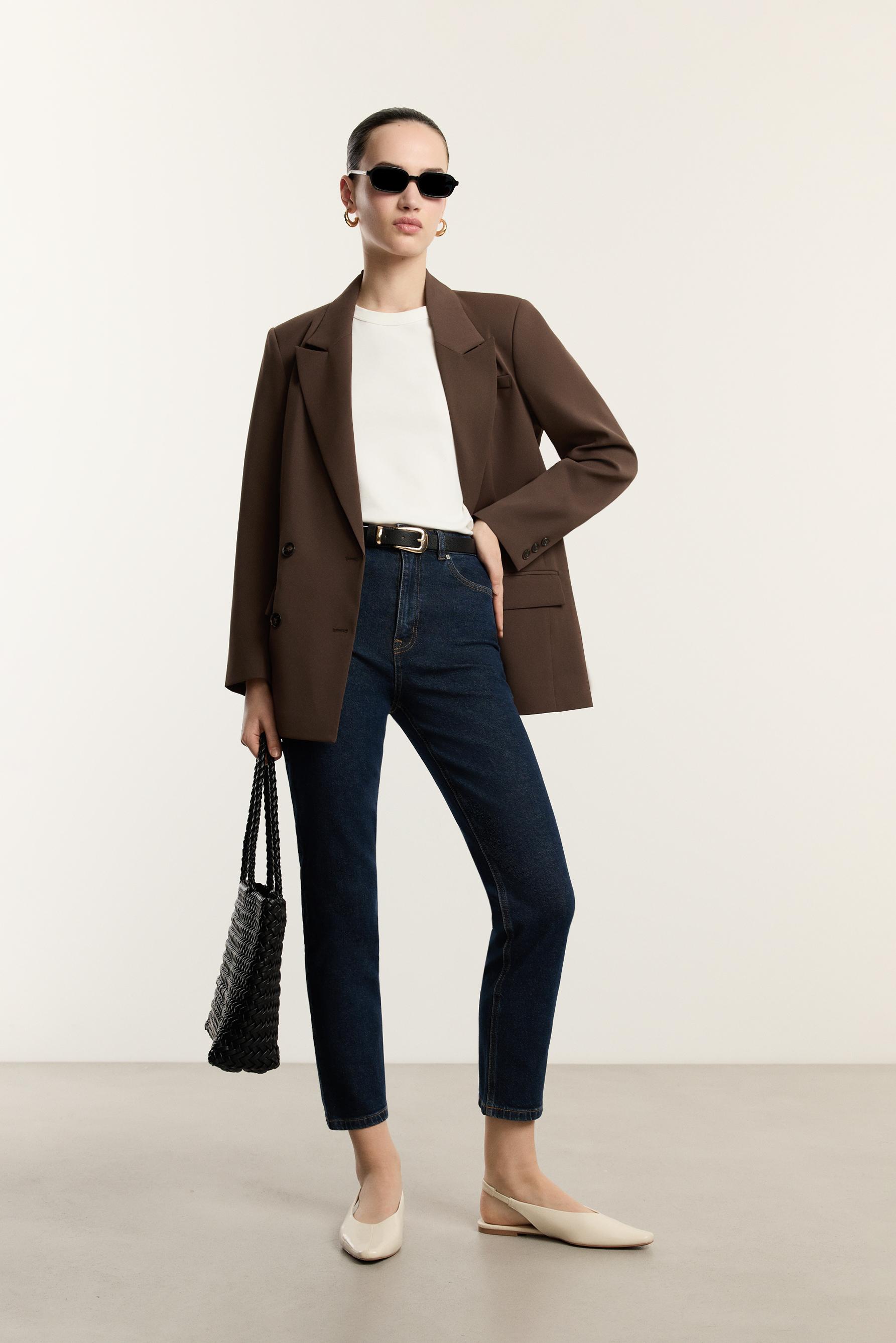 Jeans mom fit