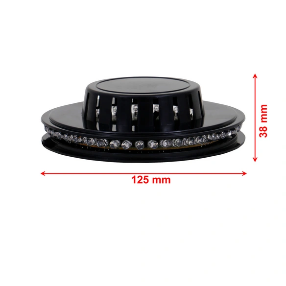 LED-Lichtrad »Fun/Deco«, ØxH: 12,5 cm x 3,8 cm, 3 W, 5 V