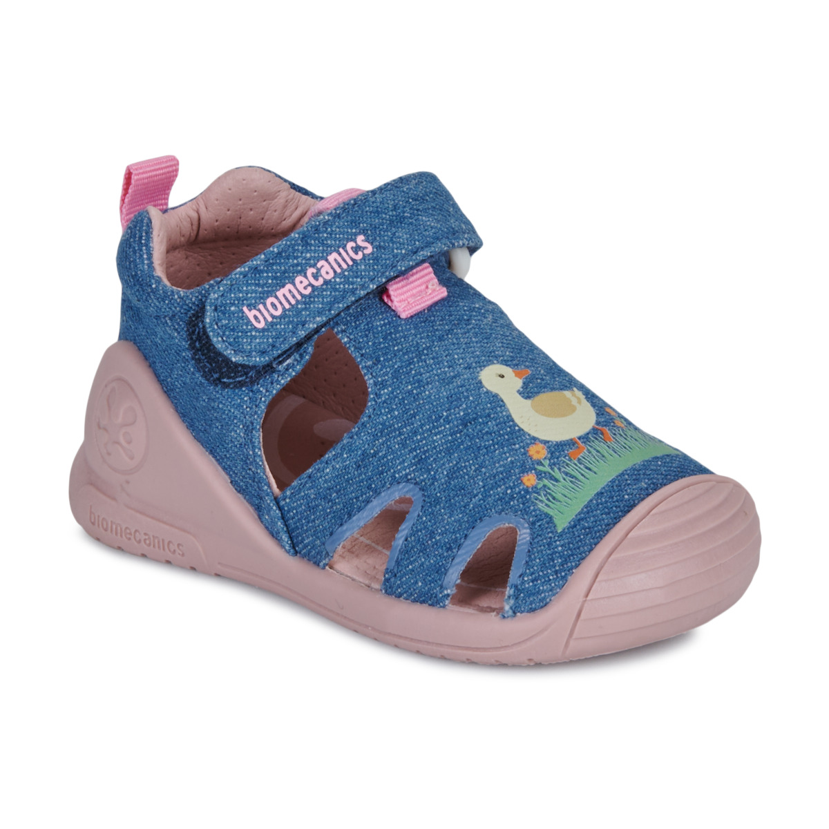 Biomecanics - BIOGATEO CANVAS - Denim / Pink