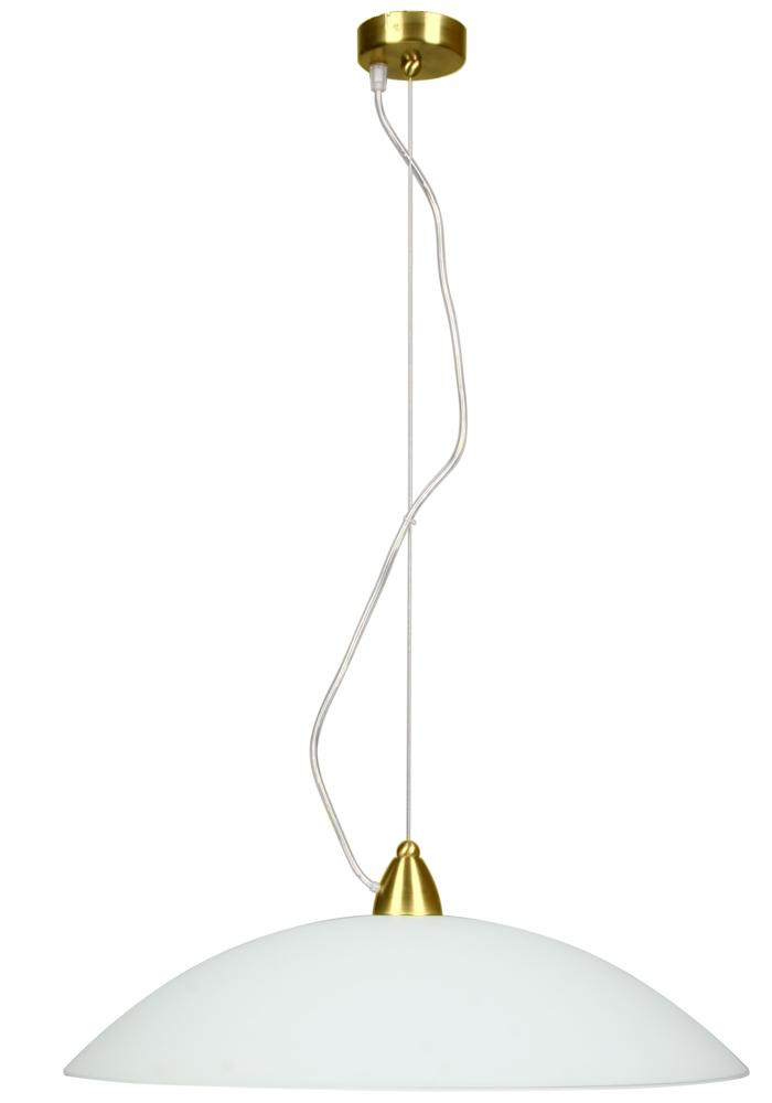 Lampa wisząca złoto-biała OTEO 1xE27x60W wym: 90x30x30 cm Candellux