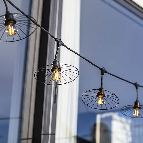 Guirlande CHIC CAGE 10 ampoules E27 6M