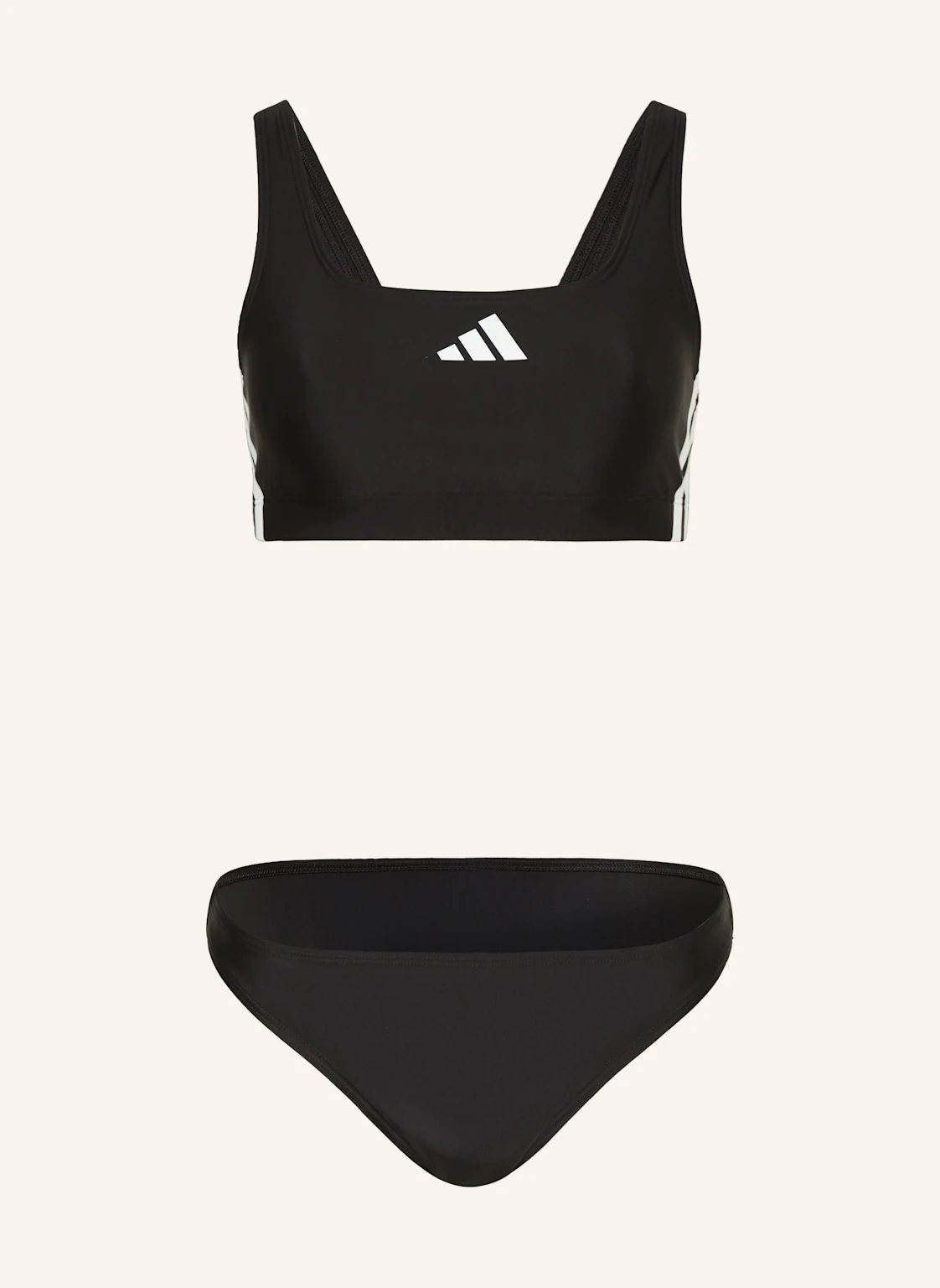 adidas Bustier-Bikini 3-STREIFEN