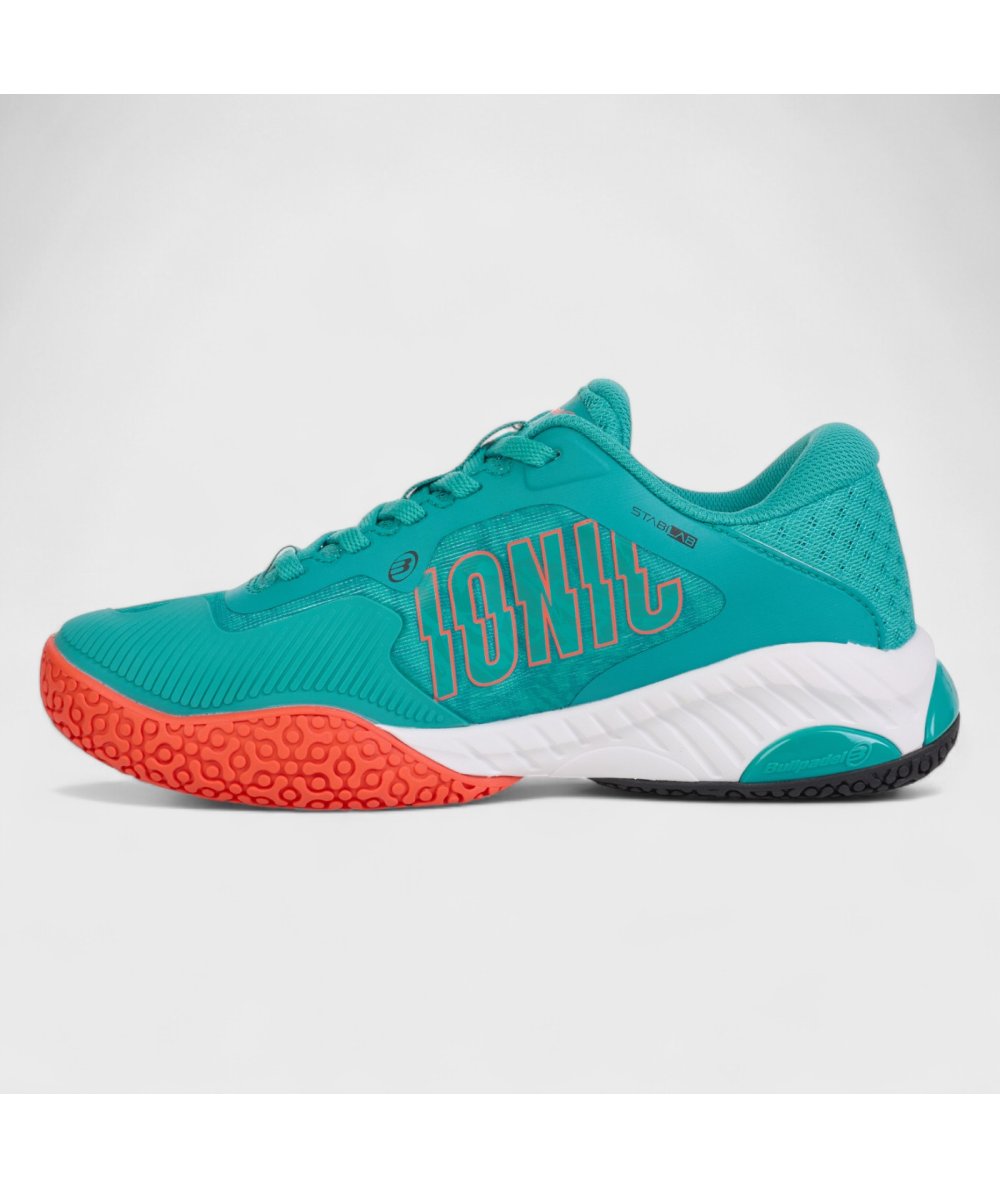 ZAPATILLA BULLPADEL IONIC W 25I TURQUESA