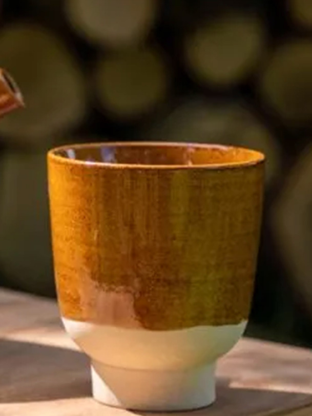 Tasse rutunda t.m pumpkin - kinta citrouille