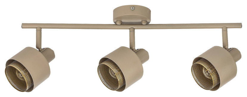 Spot listwa jasny brązowo-złoty Fedora 3xE14x12W IP20 Rabalux