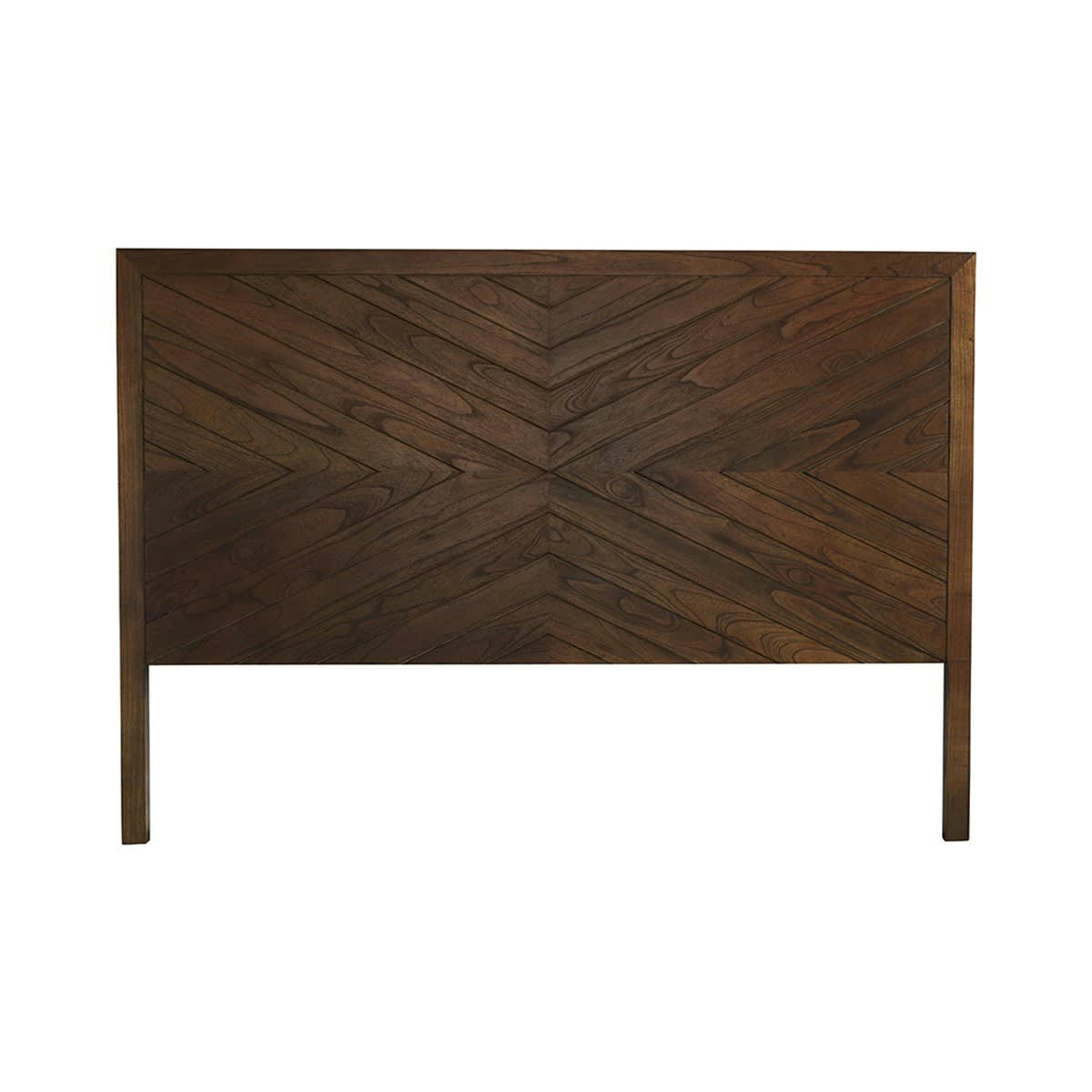 MILO - Tête de lit en mindi massif finition noyer 160 cm