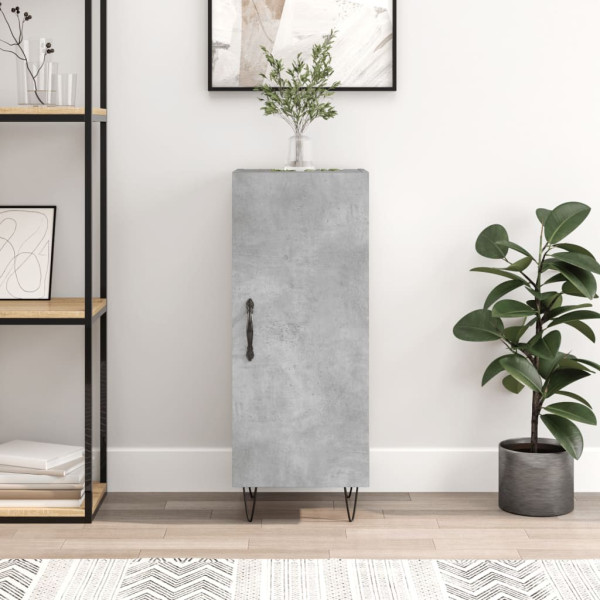 Szafka Szara Beton 34.5x34x90 cm do Salonu Pokoju Sypialni