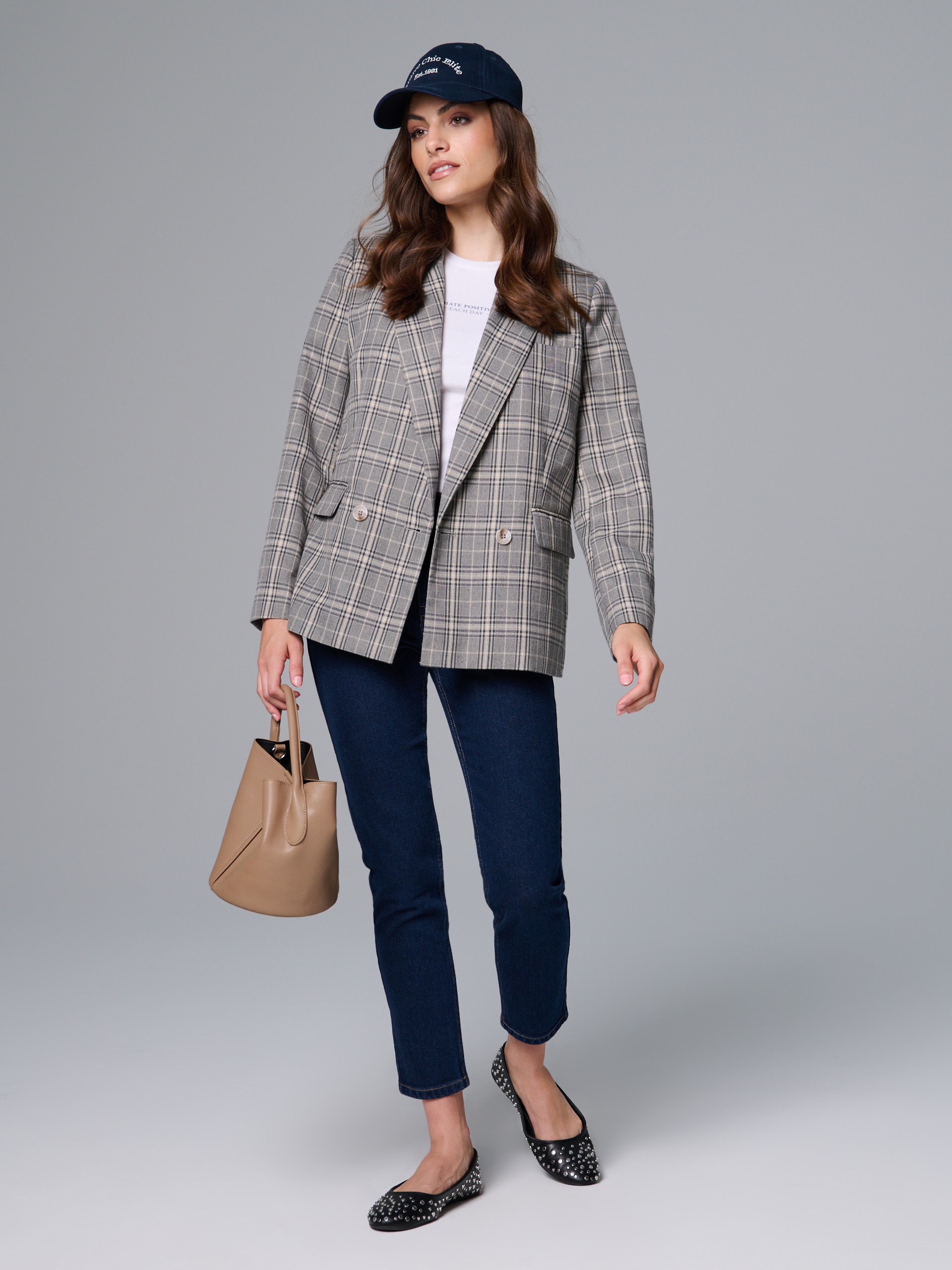 Spodnie jeansowe mom comfort fit