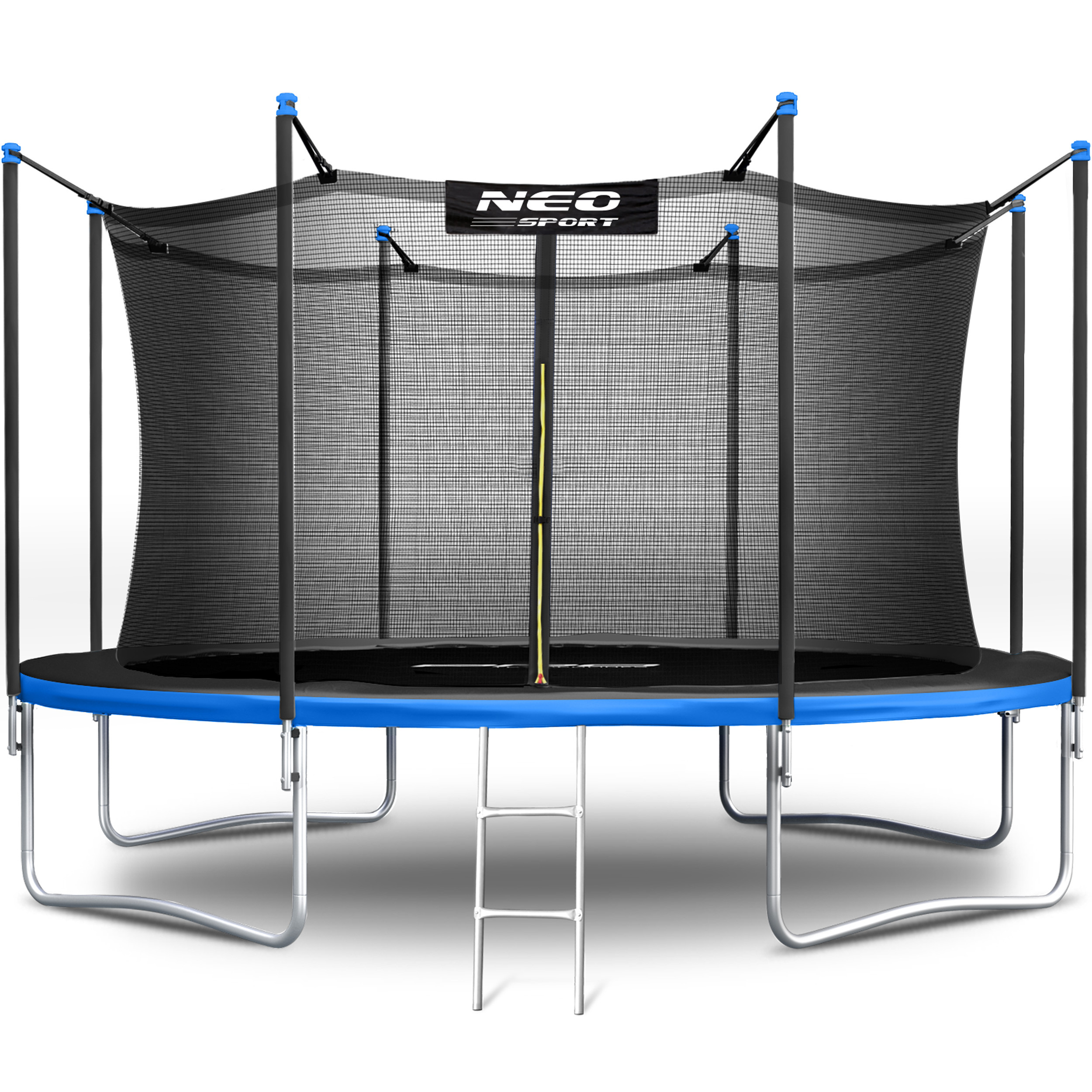 Trampolina ogrodowa z siatką wewnętrzną Neo-Sport 404cm 13ft