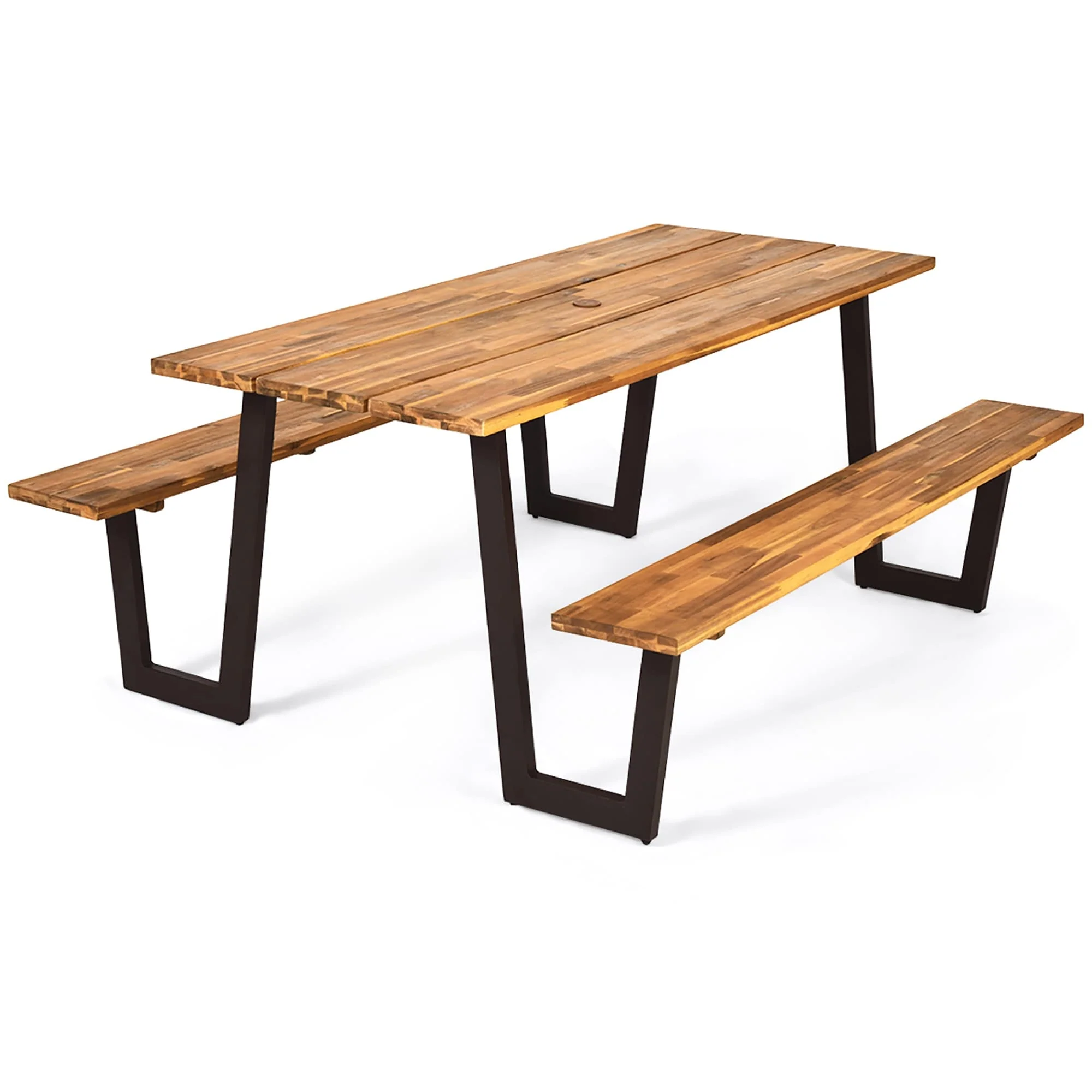 Picnic Table Bench Set 70 Outdoor Dining Table Set