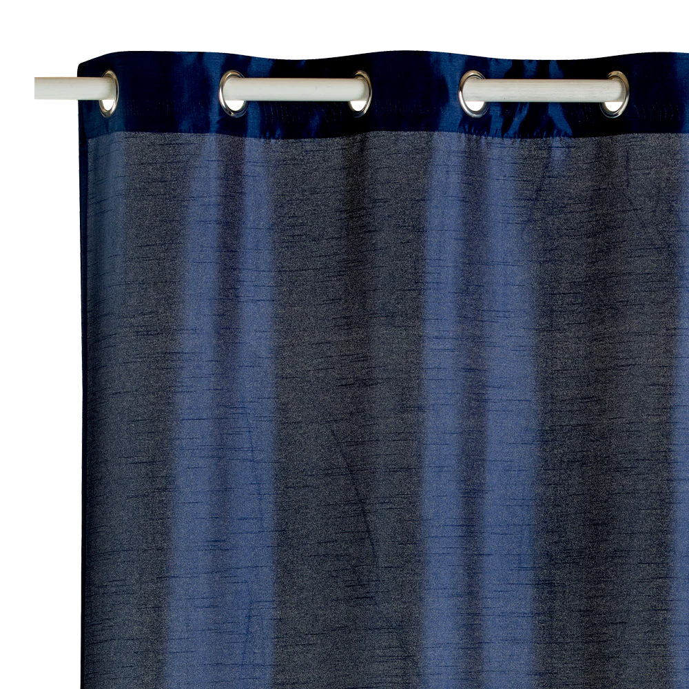 Rideau PEGAZE coloris bleu nuit 135 x 260 cm