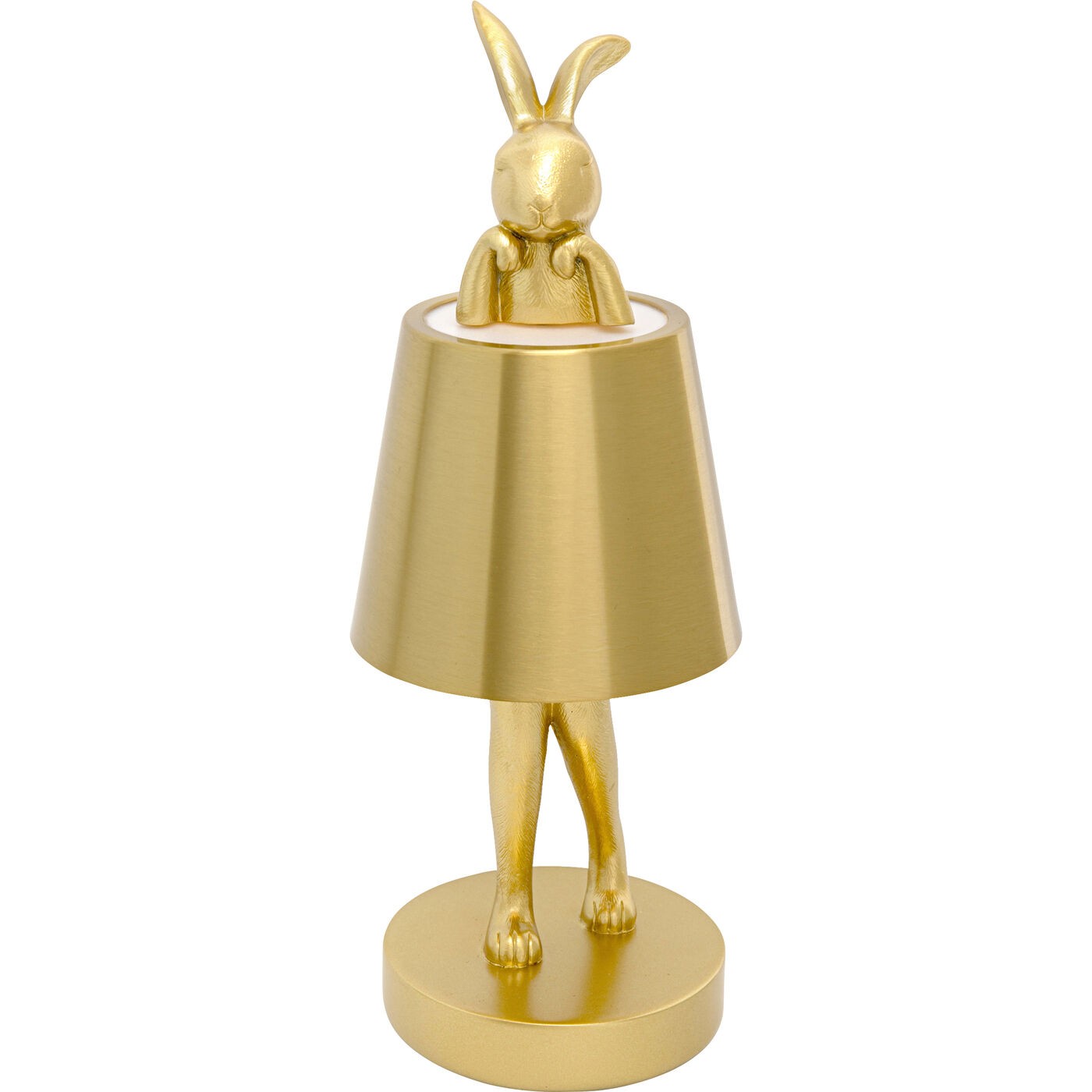 Kare Design Tafellamp Animal konijn LED 29cm goud