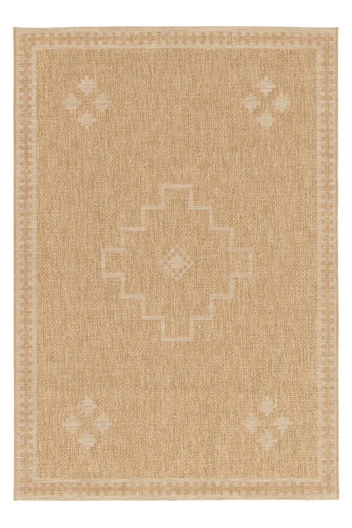 AFK Living vloerkleed Arid - voor binnen en buiten - beige - 120 x 170 cm