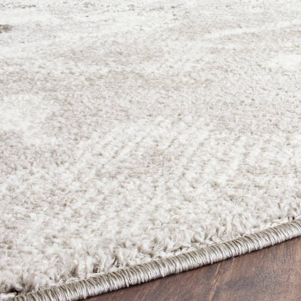 Safavieh Adirondack 114 Rug, Silver/Ivory, Round