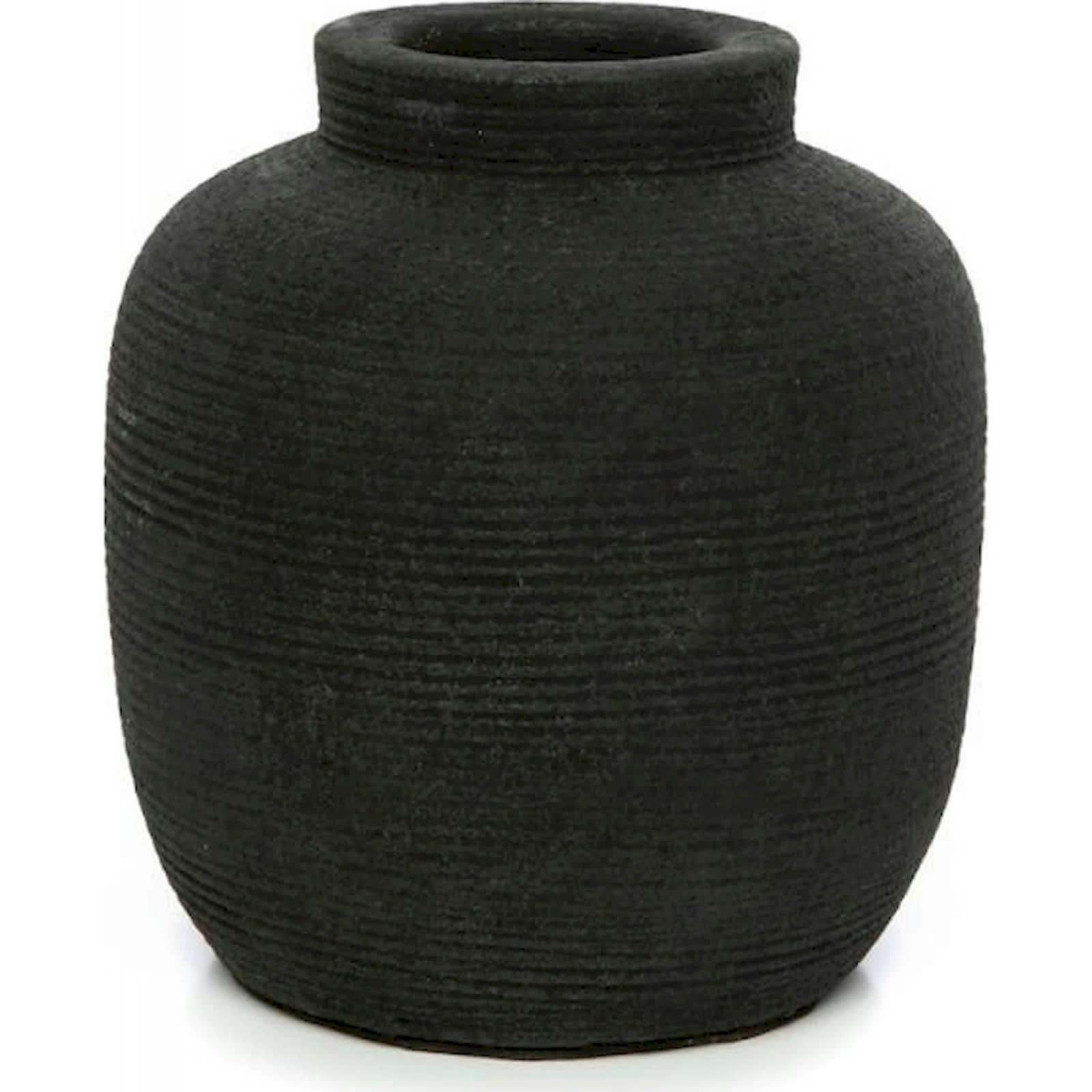BALI BAZAR - Vase Terre cuite Noir