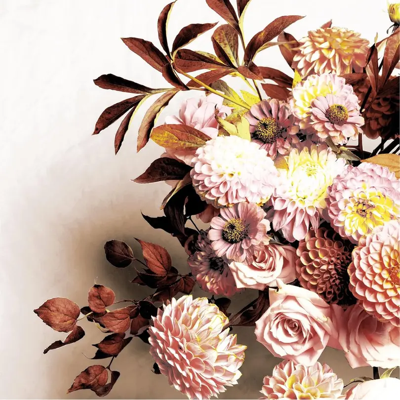 Serviette 20er-Set Autumn bouquet