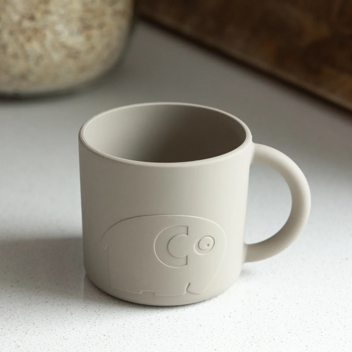Sebra - Fanto Silikon Tasse, jetty beige
