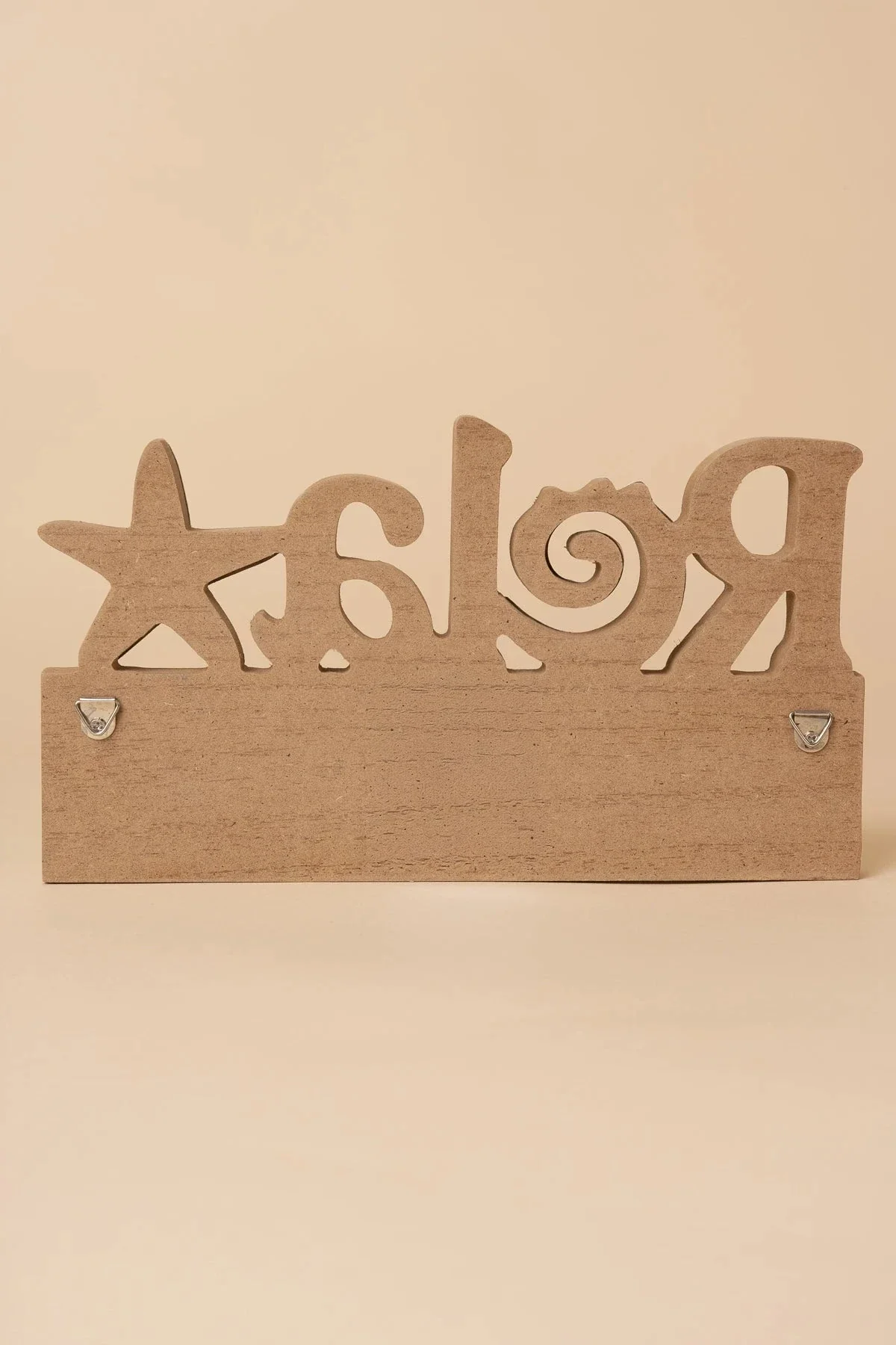 Decorative Relax Beach Wooden Plaque