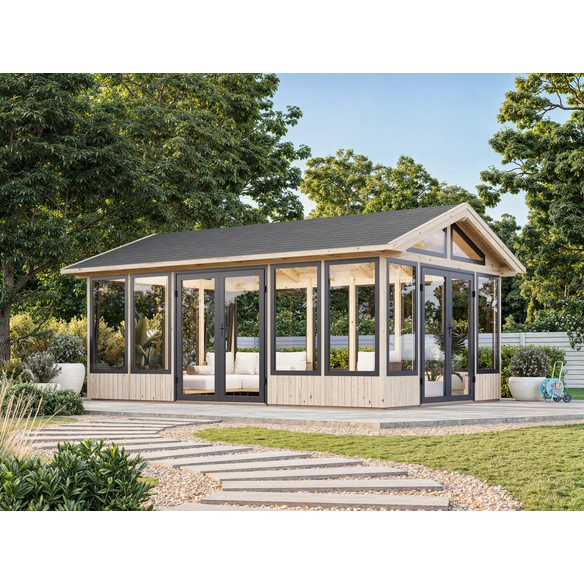 Pavillon, »Isabella«, LxBxH: 597x401xcm, transparent tauchgrundiert
