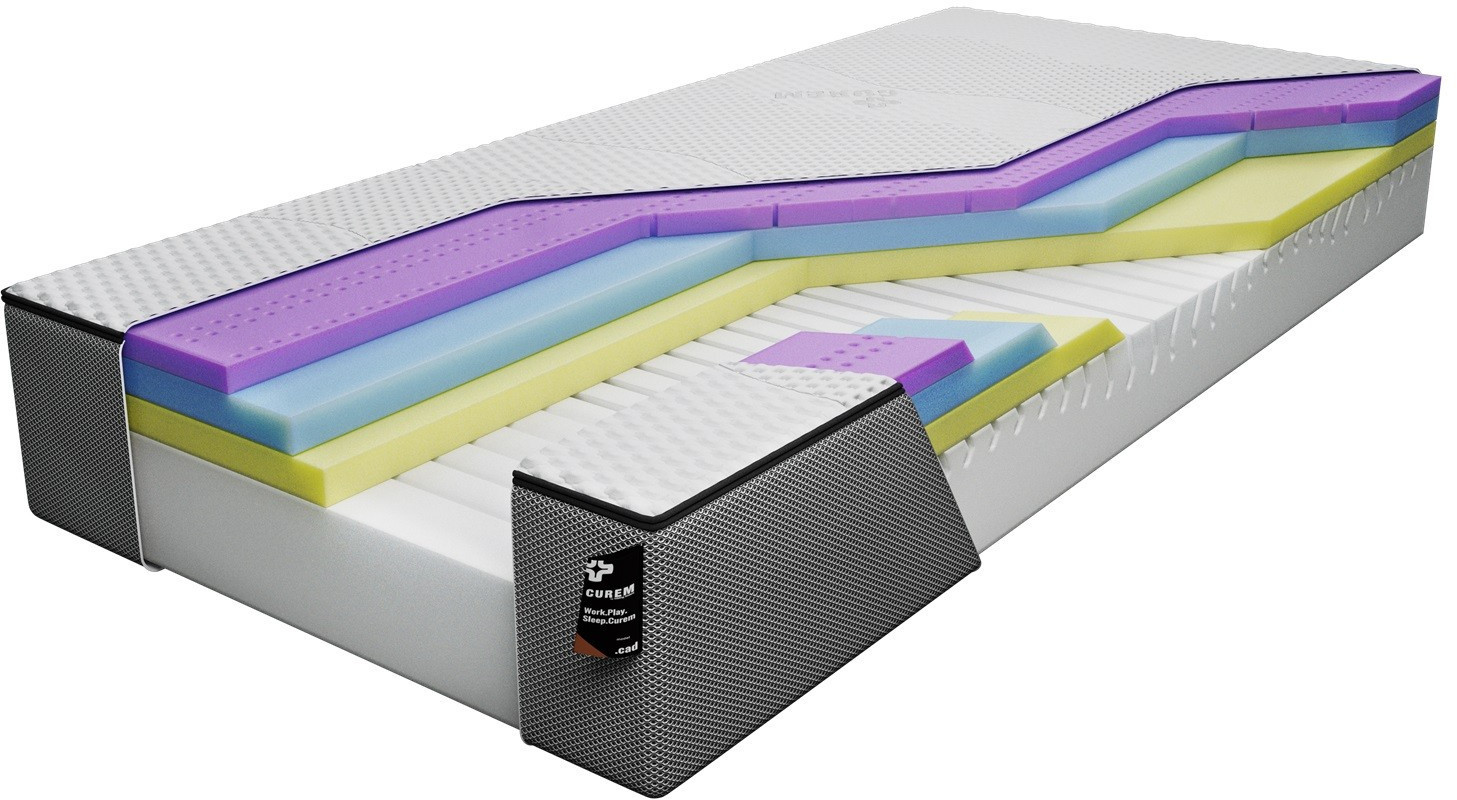Materac piankowy Curem .CAD 80x200 cm