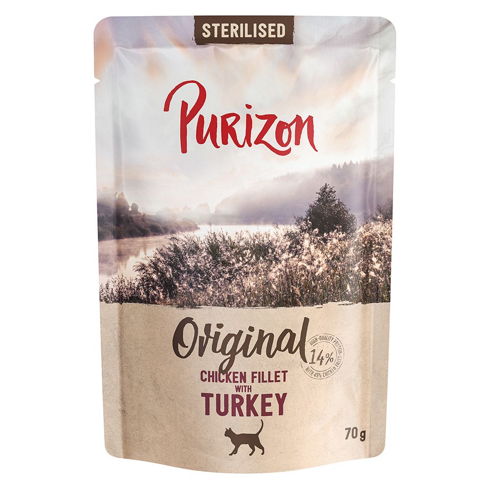 Purizon Adult Grain-Free Sterilised 6 x 70g