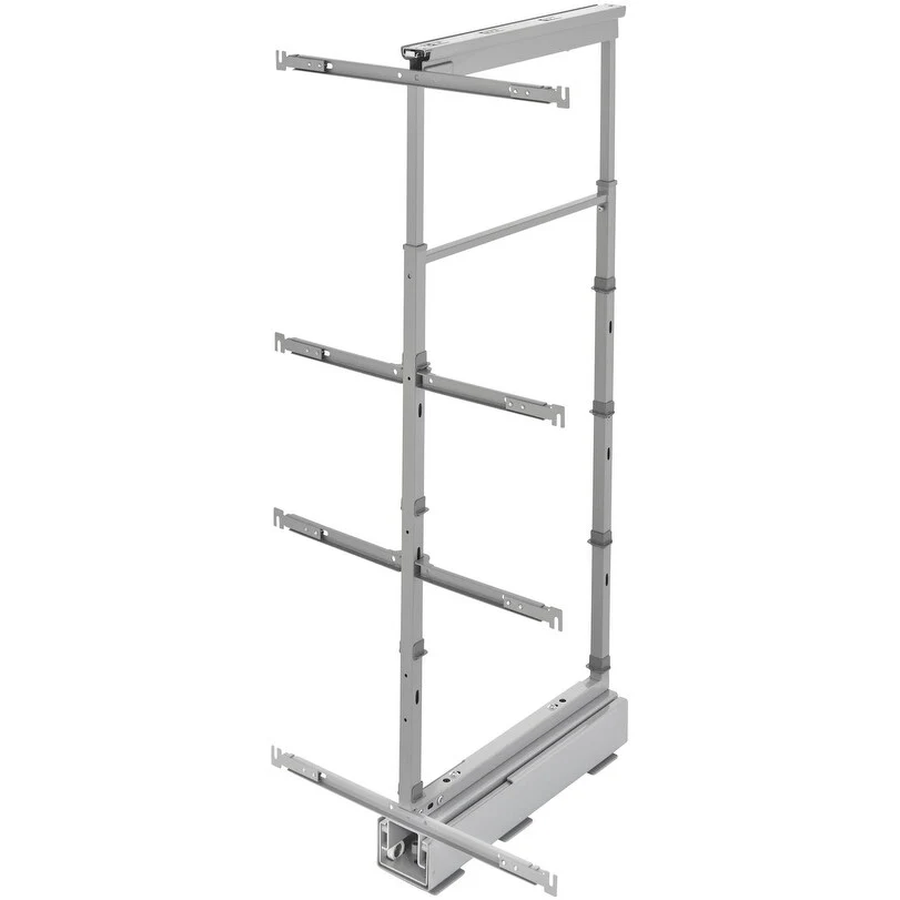 Rev-A-Shelf 5700 Series 58-66 Inch Adjustable Height Pull Out 5 Tier