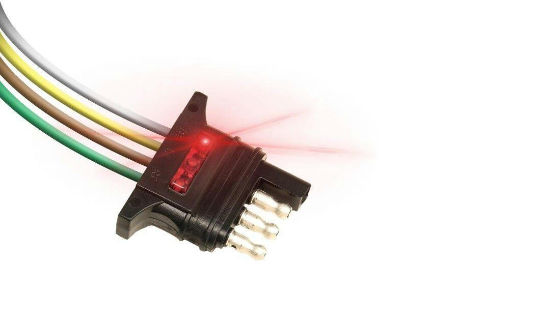Hopkins Towing Solution 4 Wire Flat LED Test Trailer End, 24-in