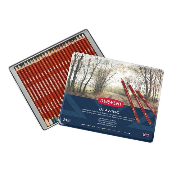 Derwent Drawing Pencils 24 Pack