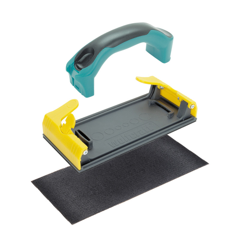 Cale de ponçage pour plaque de plâtre 22 x 10,5 cm WOLFCRAFT