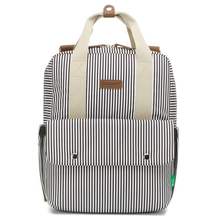 - Sac à dos à langer Georgi ECO Navy stripes