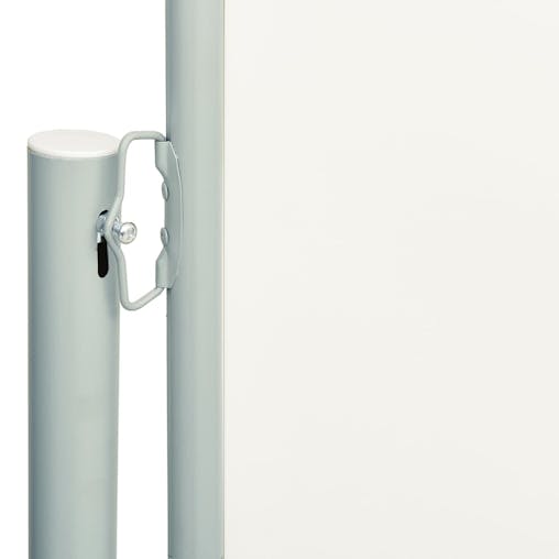 NNEVL Patio Retractable Side Awning 117x600 cm Cream