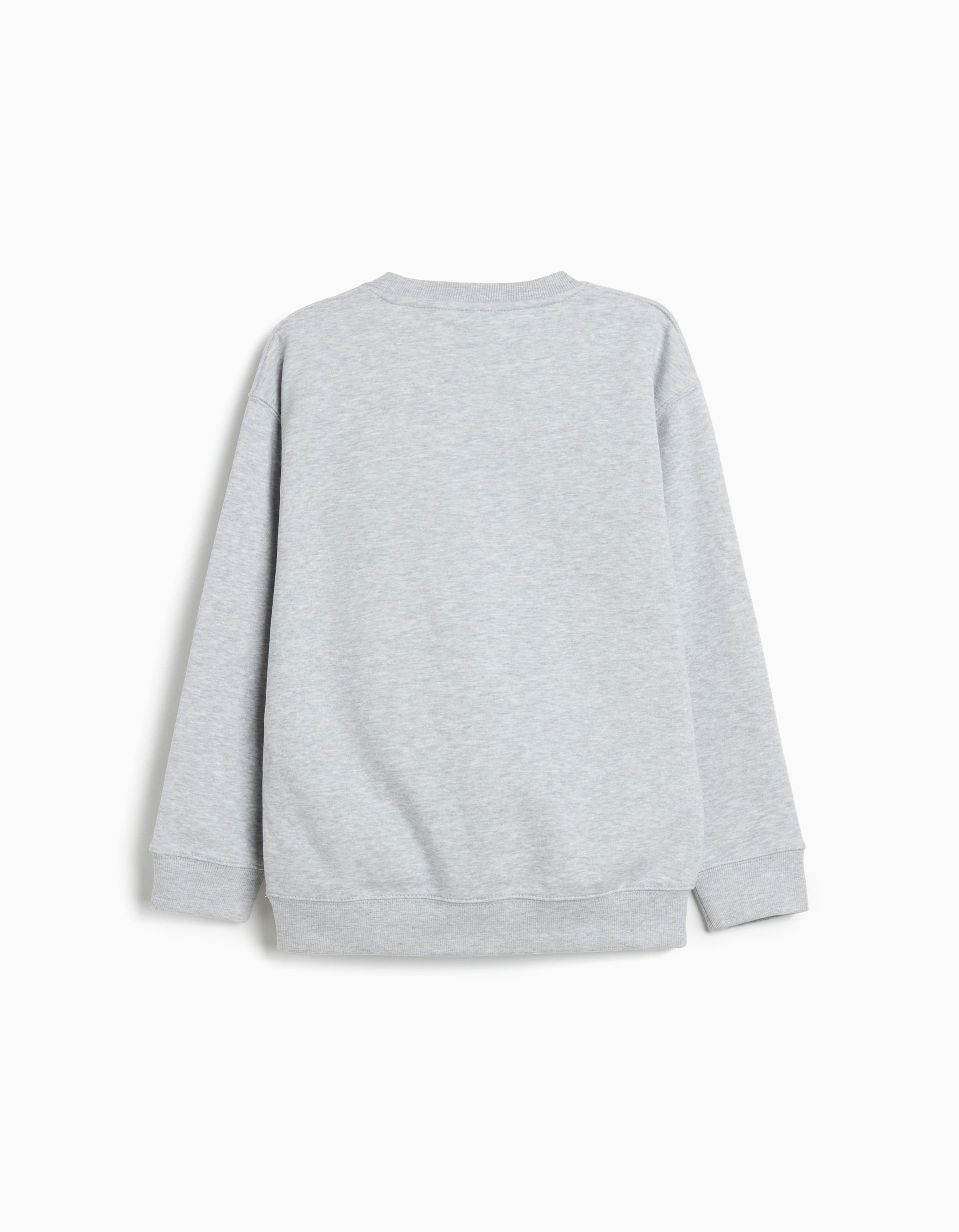 Sweatshirt 'Stitch' ©Disney, Menina, Cinzento Claro