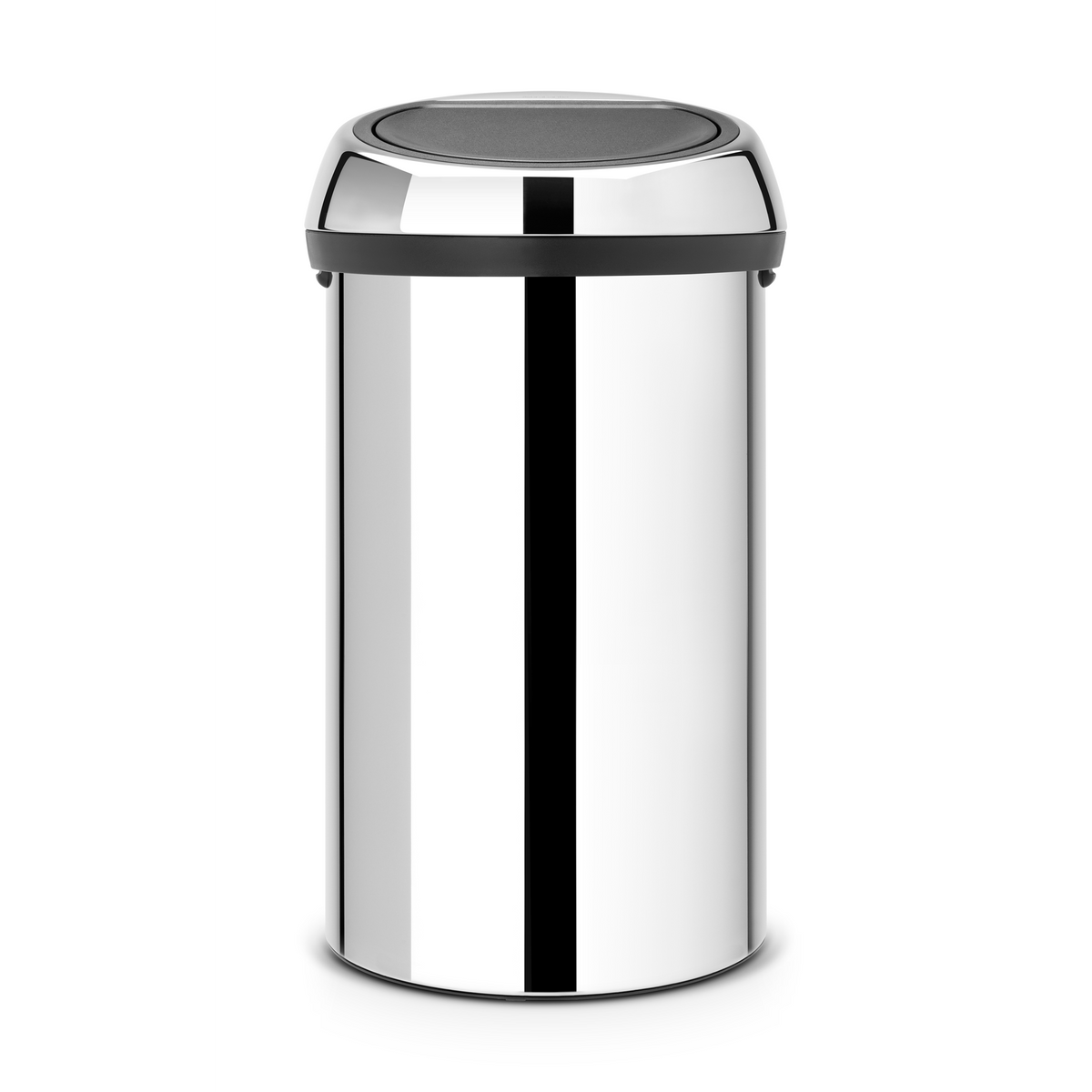 Brabantia Touch Bin afvalemmer, 60 liter - Brilliant Steel