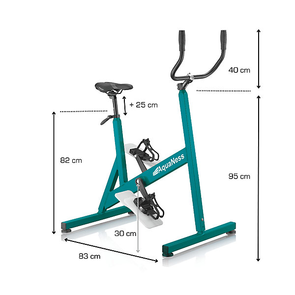 Aquaness - Aquabike V3 - Vélo de piscine