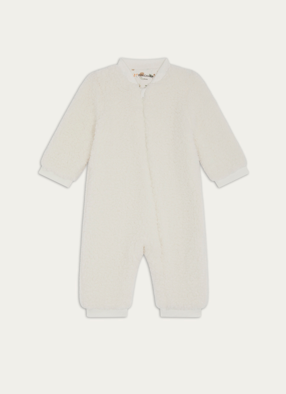 GRENOUILLÈRE EN SHERPA DOUBLÉE JERSEY IMPRIMÉ NATUREL