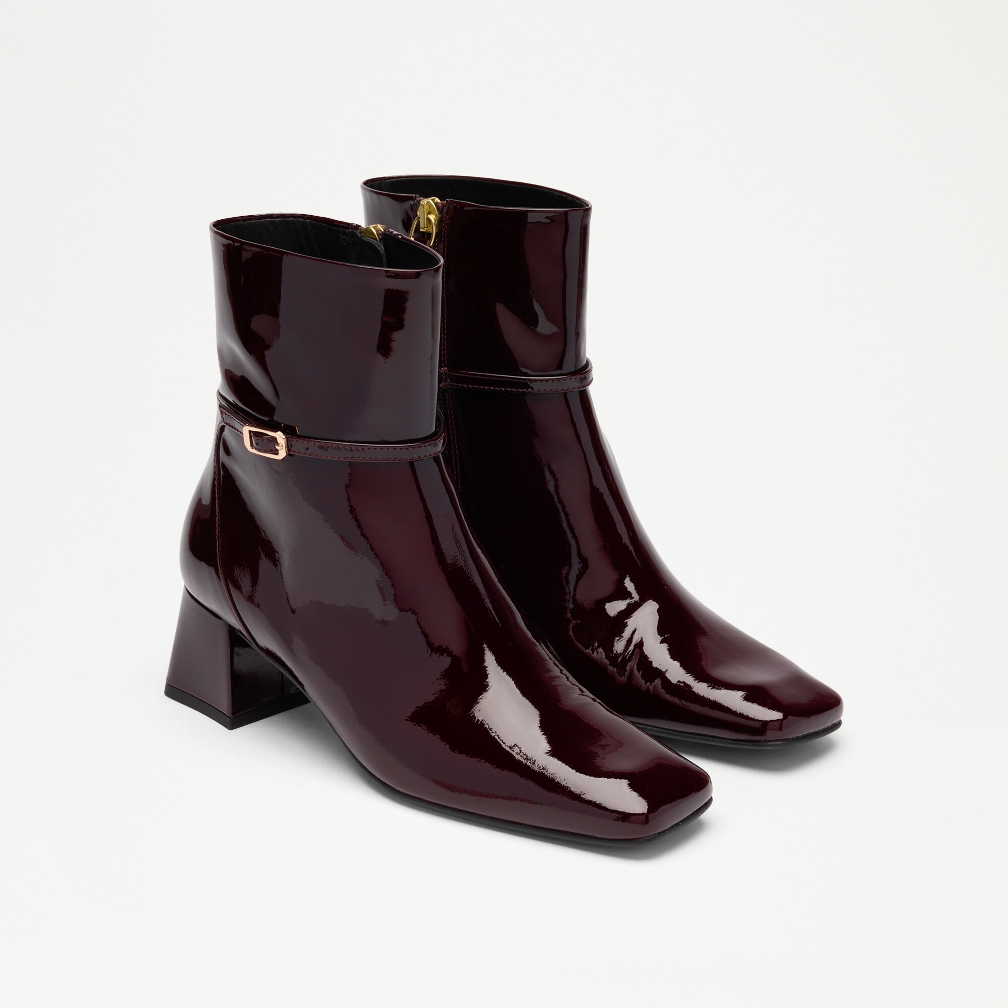 Huxley<br>Block Heeled Ankle Boot