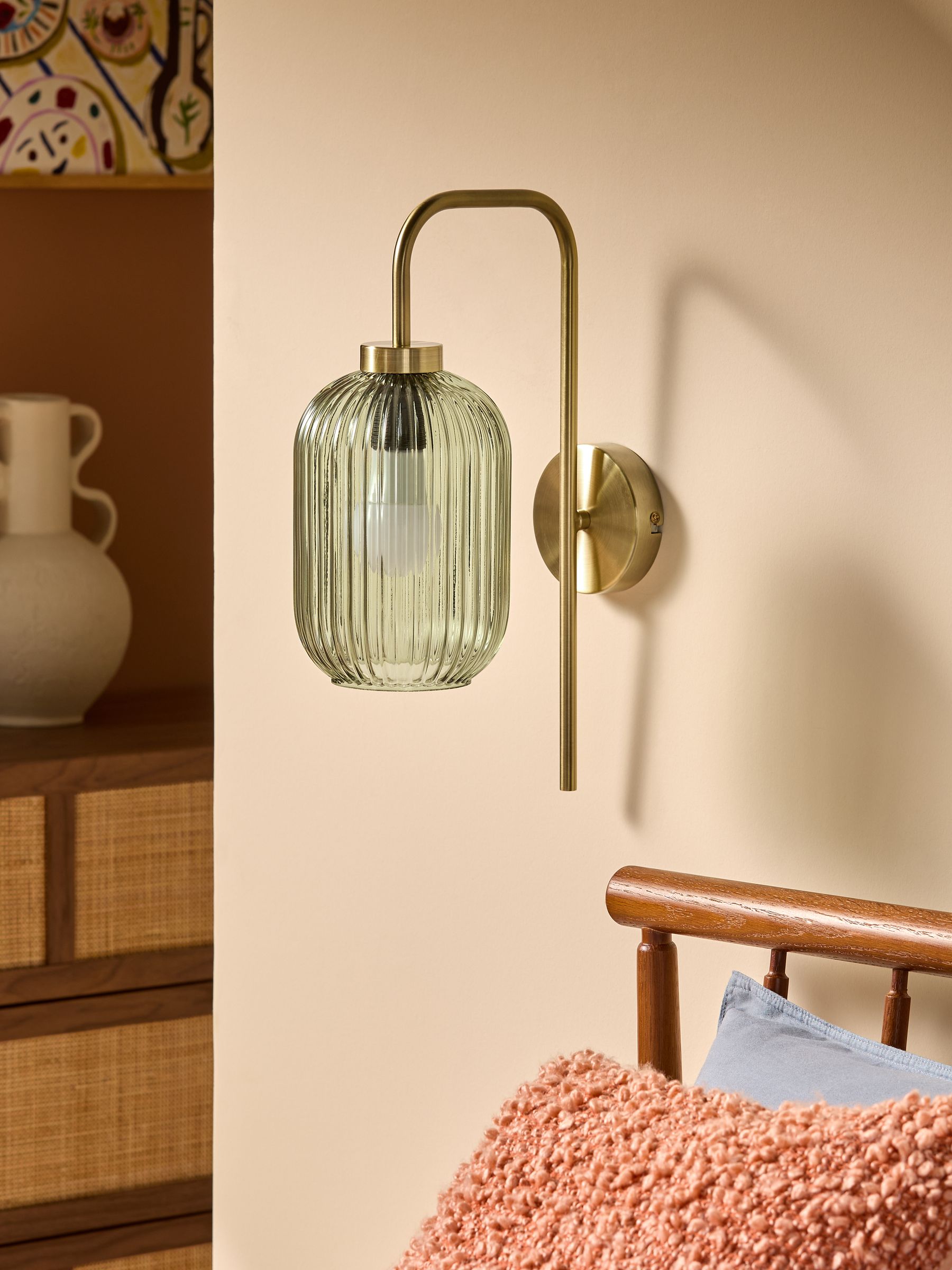 Briz Wall Lamp in Green